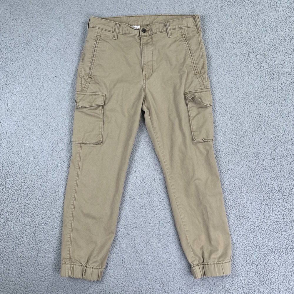 Levi's Cargoโ Pants Joggers Men 32x30 Beige Stretch Camping Hiking Outdoor Gorp